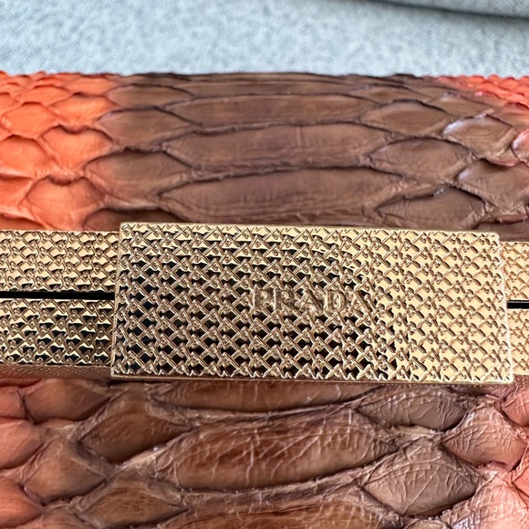 Authentic Prada genuine python bag - Picture 3 of 11